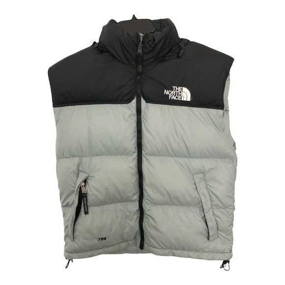 The North Face Jackets & Blazers - VTG The North Face Women's 700 Goose Down Puffer Vest Gilet Gray Jacket Size L